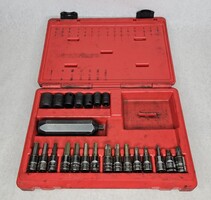 Snap-on Snap On 34 Pc 234PIT 3/8" Drive Impact Driver Set w Case Missing Pieces
