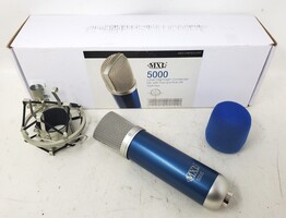 MXL 5000 Large Diaphragm Condenser Microphone w/ Shock Mount & Box