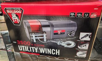 Bulldog Utility Winch 3500 lb Electric