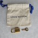 Louis Vuitton LV Padlock Lock and Key #311 