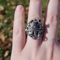 925 Sterling Silver Kabana Octopus Statement Ring Size 7 