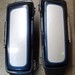 Harley-Davidson Hard Saddle Bags - Blue & Silver
