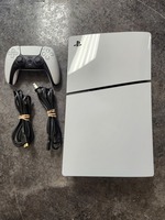 Sony PlayStation 5 Slim 1TB Disc Version - CFI-2015 - w/ Controller & Cords