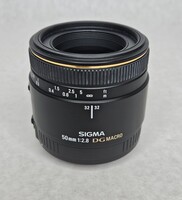 Sigma 50mm 1:2.8 DG Macro Camera Lens No Dustcaps