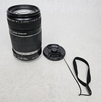 Canon EFS 55-250mm f/4-5.6 IS Zoom Lens with 1 Cap