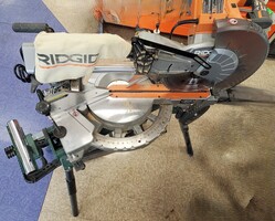 Ridgid R4222T 12 in. Dual Bevel Sliding Miter Saw & Stand