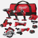 Milwaukee 2695-27SH M18 Cordless Lithium-Ion 7-Tool Combo Kit