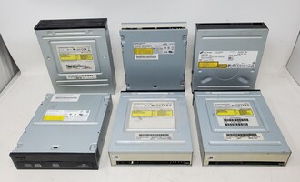 Mixed Lot of 6 Disc Drives - MIC & SAMSUNG - DVD & DVDRW (Rewriters)