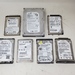Lot Of 7 Mix Desktop Hard Drives HDD, Sata, Seagate, Hitachi, Samsung, Untested