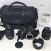 Nikon D3200 24.2MP Digital SLR Camera w/ AF-S Nikkor 18-55mm & 55-200mm Lenses
