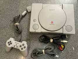 Sony PlayStation 1 Console w/ Controller & Cords - scph-9001