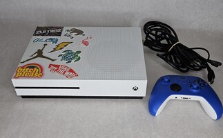 Microsoft Xbox One S Slim Model 1681 1TB Console with Controller & Cords