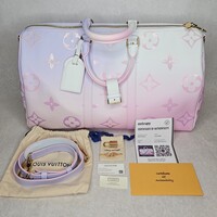 Louis Vuitton Giant Monogram Spring in the City Sunrise Pastel Keepall 45 