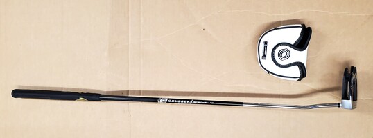 Odyssey Stroke Lab 2-Ball Fang Putter Golf Club - RH - w/ Cover