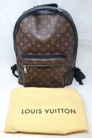 LOUIS VUITTON Monogram Macassar Josh Backpack w/ Dustbag & COA