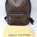 LOUIS VUITTON Monogram Macassar Josh Backpack w/ Dustbag & COA