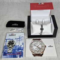 Tissot T058.009.11.051.00 Lovely 19mm Black Dial Women's Watch Wristwatch w Box 