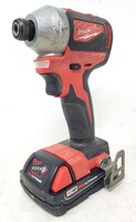 Milwaukee 2850-20 M18 Brushless 18V 1/4" Impact Driver w/ 1.5 AH Battery