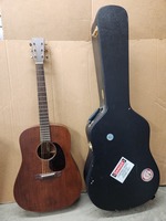 Martin D-15M Mahogany Dreadnought Acoustic Guitar - Natural w/Hard Case