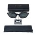 Burberry Black Oval Polarized B4141 3001/87 54-21-135 Sunglasses w/ Case - Italy