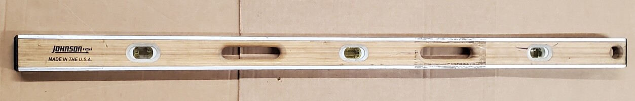 Johnson Eco-Tech Level 48" Bamboo Model Number 1600-4800