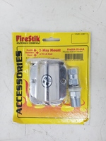 FireStik SS-64A  3-Way Mount w/ K-4A Stud - Mirror Arm, Rail, Side Mount - New