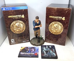 Uncharted 4: A Thief's End Nathan Drake Statue - CIB COMPLETE w/GAME