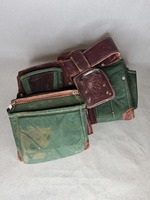 Occidental Leather 2 Pouch Green Brown Toolbelt Tool Belt Large LG 