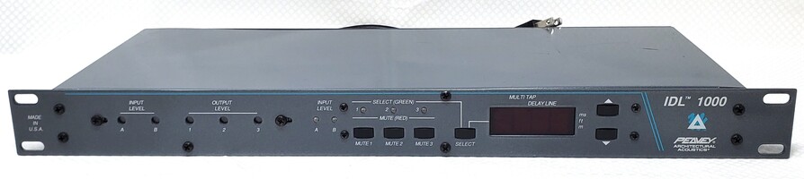 Peavey Architectural Acoustics IDL 1000 Multi-Tap Digital Delay