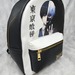 Tokyo Ghoul Ken Kaneki Kanji Mini Backpack Black Anime Manga