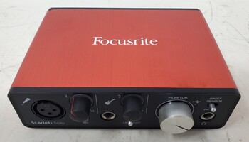 Focusrite Scarlett Solo 2nd Gen USB Audio Music Recording Interface