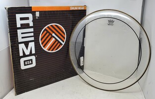 Vintage 18" Remo Weather King Pinstripe Series Drum Head - PS-0318-00 - New  