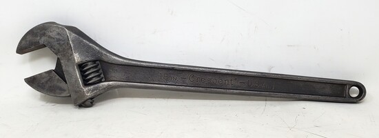 Crescent Brand 18" Wrench - Cap. 2 /16 - 52mm. - Crestology - USA