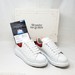 Alexander McQueen Oversized Sneaker - Size 38C - White/Lust Red - 553770WHGP7