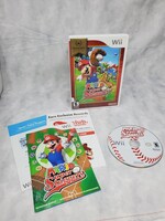Mario Super Sluggers Nintendo Wii 2008 Authentic Complete CIB Nintendo Selects
