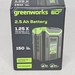 Greenworks Ultra Power 60V 2.5Ah Battery New in Box  