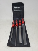 Snap-On Tools USA SGHBF500A Mixed File Set, (1) Triple Square (2) Mill (1) Round