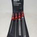 Snap-On Tools USA SGHBF500A Mixed File Set, (1) Triple Square (2) Mill (1) Round