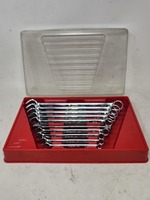 Snap-on SOEX710 10pc 12-Point Flank Drive Plus Combo Wrench Set USA 5/16" - 7/8"
