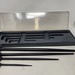 Snap On PBS704 4 Piece Rolling Head Prybar Set w/ Tray  6" 12" 16" 20"