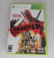 Microsoft Xbox 360 Deadpool Video Game with Case 