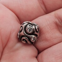 Pandora 925 Sterling Silver Day Dream CZ Crystal Scroll Charm Bead