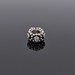 Pandora 925 Sterling Silver Clear Crystal Her Majesty Spacer Charm Bead