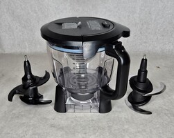Ninja 64 Oz Food Processor Blender Bowl with Lid 2 Attachments