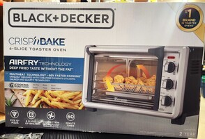 Black + Decker TO6135-1SD 6-Slice Crisp N Bake Air Fry Convection Oven