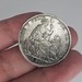 Peru 1929 1/2 Sol .500 Silver Coin 