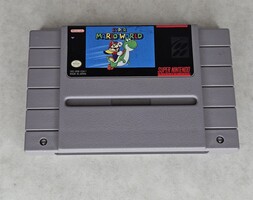 Super Nintendo SNES Super Mario World Video Game Cartridge