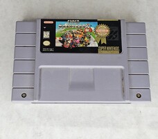 Super Nintendo SNES Super Mario Kart Video Game Cartridge
