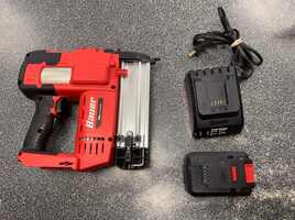 Bauer (20131C-B) 20V Lithium 18GA Brad Nailer W/ 5ah Battery & Battery Charger
