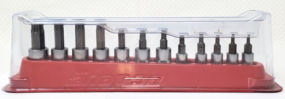 Snap-On 12pc Combination Drive TORX® Bit Standard Socket Set - 212EFTXY